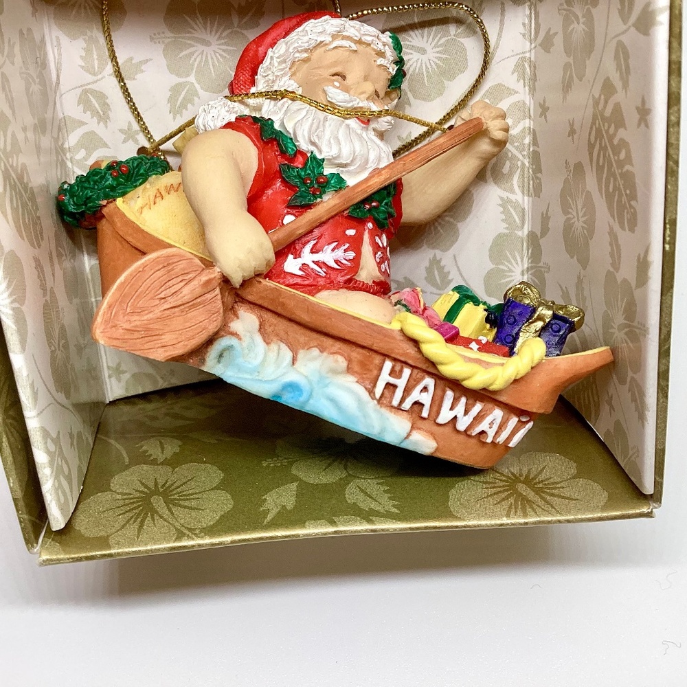 Vintage 1999 Island Heritage Canoeing Santa #13077